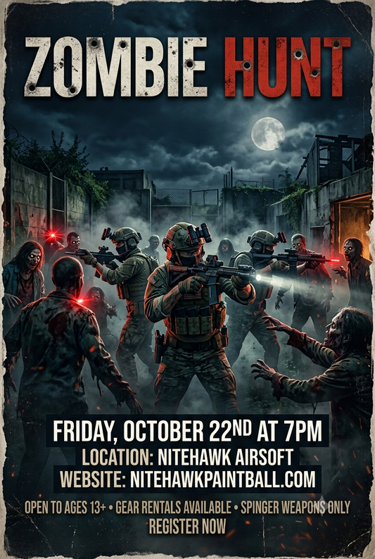 ZOMBIE HUNT / COMMAND & CONQUER X - OCTOBER 22-23, 2027