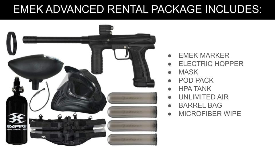 Paintball Rentals / Add-ons