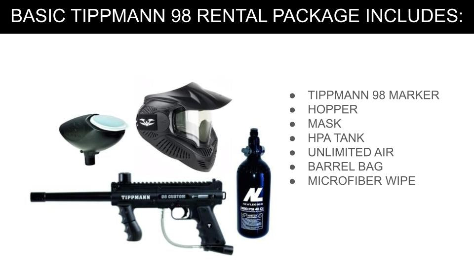 Paintball Rentals / Add-ons