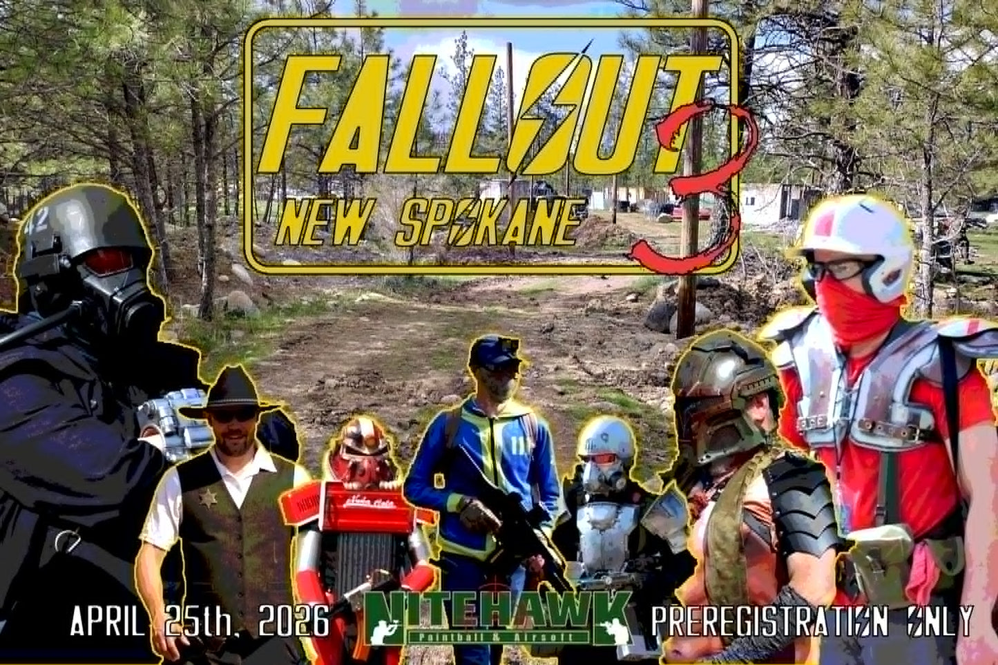 April 25th 2026 - Fallout III - New Spokane (LARP)