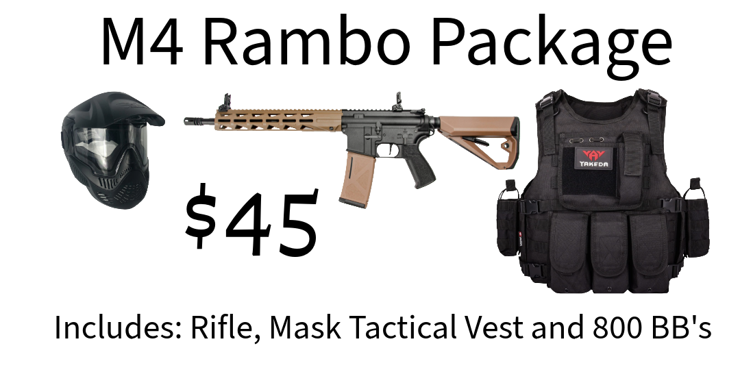 Airsoft Rentals / Add-ons