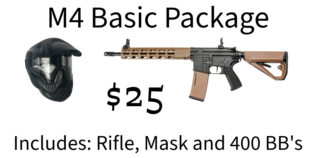 Airsoft Rentals / Add-ons